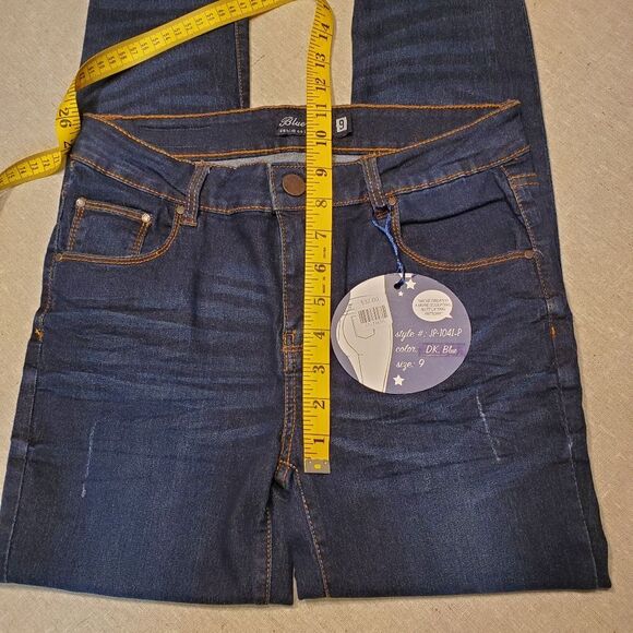 Blue Age Butt Lifting Dark Denim Jeans Size 9 - Picture 8 of 13
